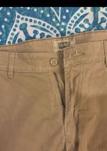 Men's Tan Corduroy Pants