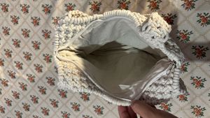 Boho Macrame Tote Bag