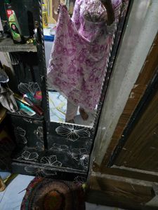 Pink Floral Kurta Set with Dupatta