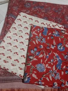 Soft Cotton Churidar Material With Kotta Duppatta