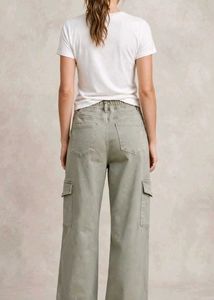 Women Stylish High-Waisted Cargo Pants