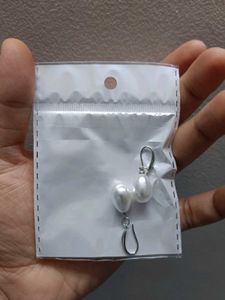 Elegant Teardrop Pearl Drop Earrings