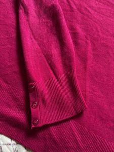 Vibrant Pink Crew Neck Sweater