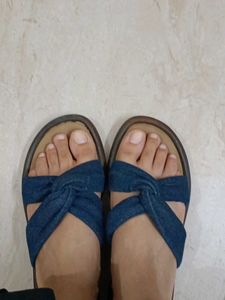 INC.5 Blue Knot Sandals - Size uk -5