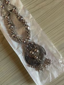 Oxidised Silver Jewellery Set