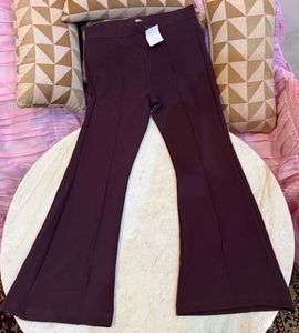 womens maroon pants