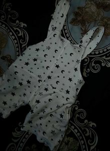 Cute Star &amp; Moon Baby Overalls