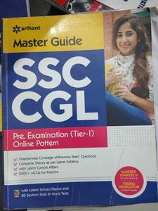 Arihant Master Guide SSC CGL Exam Prep Book