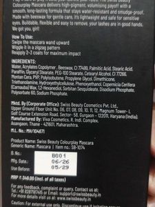 Swiss Beauty Colour Play Mascara