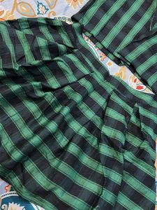 Plaid Blazer and Skirt Set