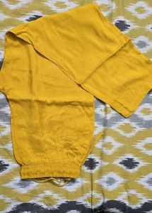 Yellow Kurta Set with Dupatta