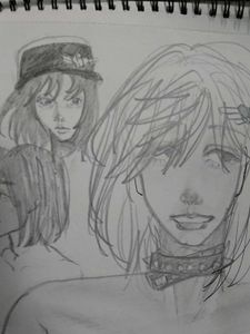 USED sketchbook for study