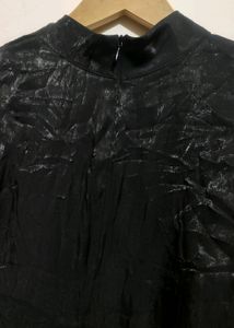 Charcoal Color Shining Top For Girl Or Woman 36-38