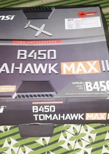 MSI B450 Tomahawk MAX II ATX Gaming Motherboard