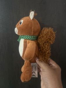 Kinder Ferrero Squirrel Plush Toy 9” Excellent