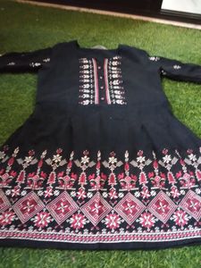 Etiquette Brand Short Kurti Cum Top