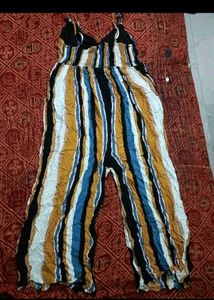 Striped Jumpsuit