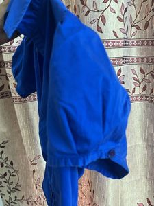 Classic Blue Button-Up Shirt