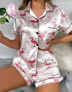 Flamingo Pajama Set