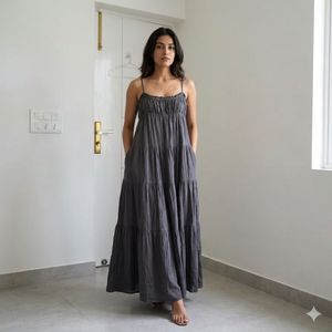 Flowy Tiered Maxi Dress