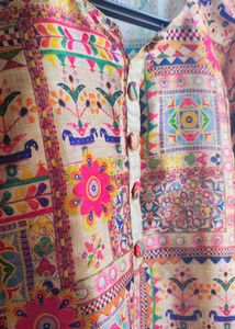 Elegant Ethnic Print Kurta