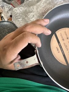 F Smartbuy Red Large Pan Unused With Handle