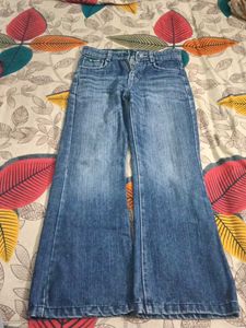 Classic Blue Flare Jeans