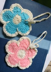 Handmade 🌸 crochet pouch bagcharm