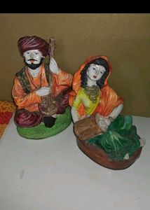 Indian Musician Figurines