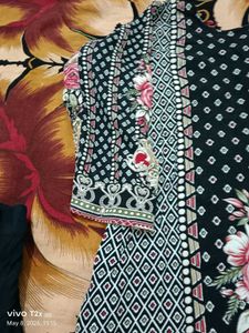 Designer Floral Print Kurta