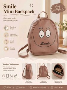🎒Cute Smile Mini Backpack for Girls