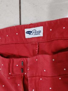 Red Polka Dot Capris