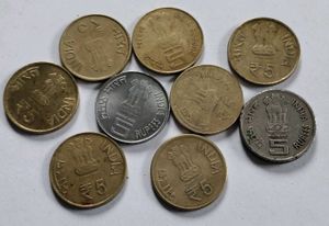 Rare Valuable Indian Coins 9 Pcs Combo.