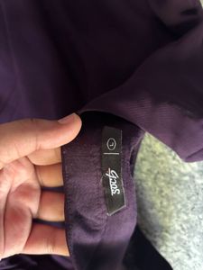 Elegant Embroidered Purple Kurta Set
