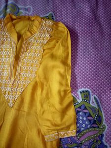 yellow Long kurti🧡💛