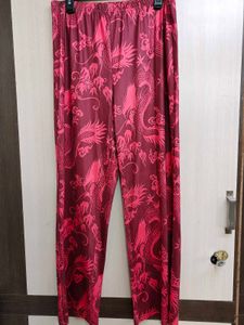 Shein Brand Stretchable Printed Straight Pant