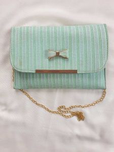Green Shimmery Bag
