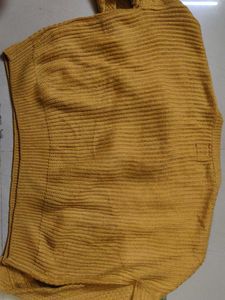 Chunky Knit Mustard Yellow Sweater