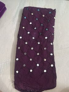 Embroidered Dupatta with Sequins