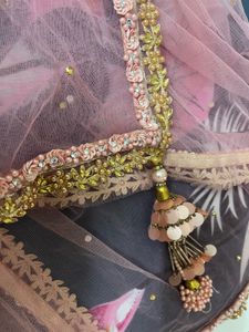 designer maid hand lehnga