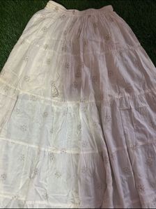 Long Skirt With Kurti Set
