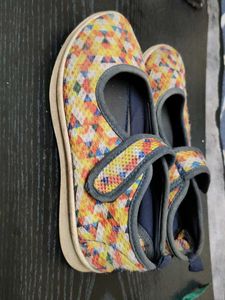 Colorful Geometric Print Flats