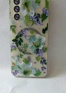 Samsung A14 Floral Phone Case with Grip