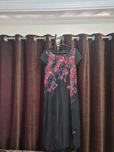 Chic Floral Print Dress