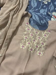 Elegant Embroidered Kurta Set