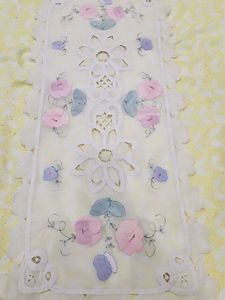 Decorative Floral Table Runner