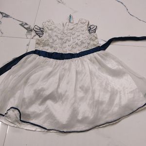 Angel Wing White Dress