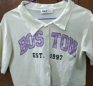 JKF Boston Crop Top