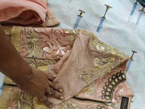 4 peice suit with skirt, undershirt, jacket and du