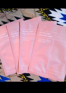 Bio-Collagen Real Deep Mask Pack -4 pcs